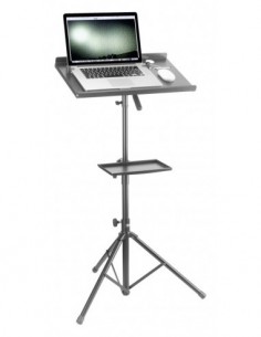 Laptop stand with extra table