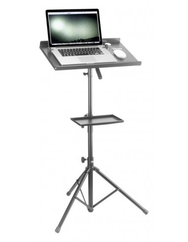 Laptop stand with extra table