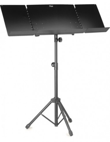 Orchestral music stand with plain...