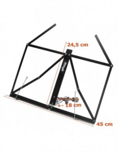 Desktop metal music stand,...