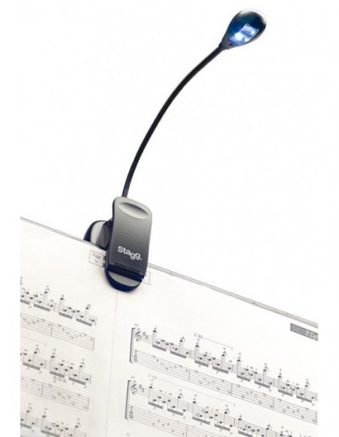 Clip-on and free-standing LED lamp