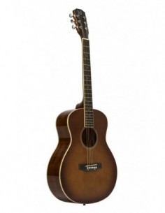 Acoustic travel guitar with...