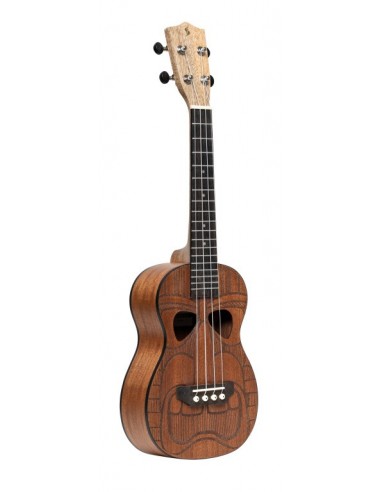 Tiki series concert ukulele with...