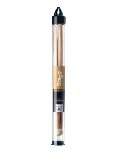 Pair of hickory Combo-Tip drumsticks...