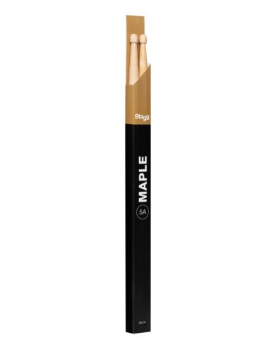 Pair of Maple Sticks/5A - Wooden Tip