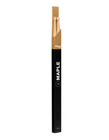 Pair of Maple Sticks/7A - Wooden Tip