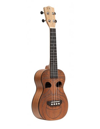 Tiki series concert ukulele with...