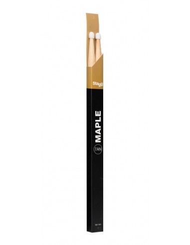 Pair of Maple Sticks/7AN - Nylon Tip