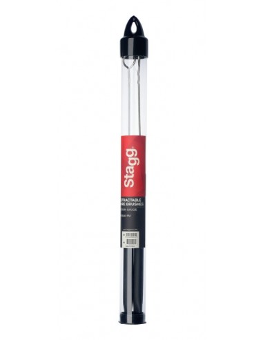 Telescopic wire brushes with rubber...
