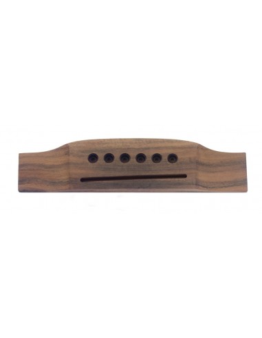 Bridge for acoustic guitar, in...