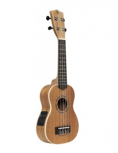 Acoustic-electric soprano ukulele...