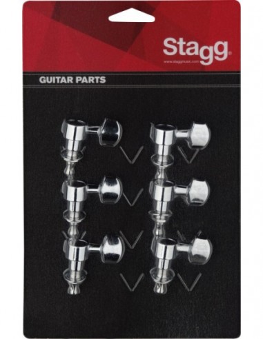 6 chrome individual machine heads for...