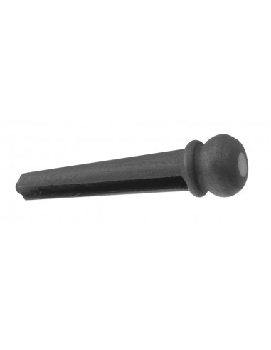 Ebony pin for acoustic guitar bridge...