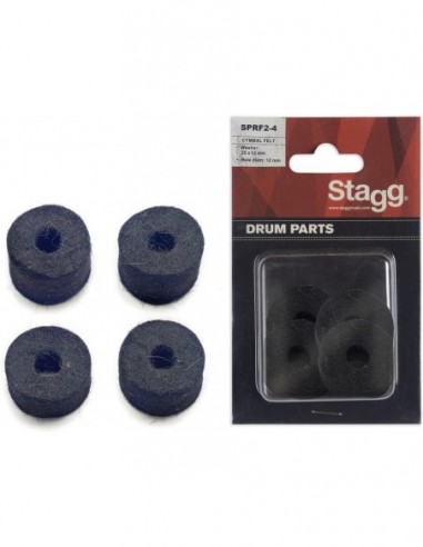 4 x Felt washers for HiHat clutch, in...
