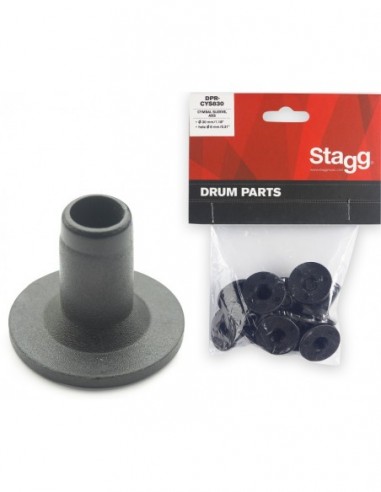 Pack of ten 8mm nylon cymbal supports
