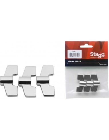 Generic M8 wing nuts (3 pieces)