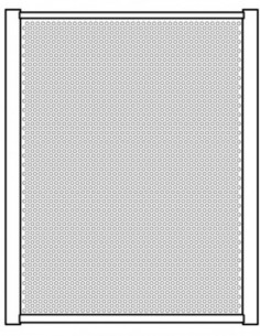 Display panel - 2 pieces