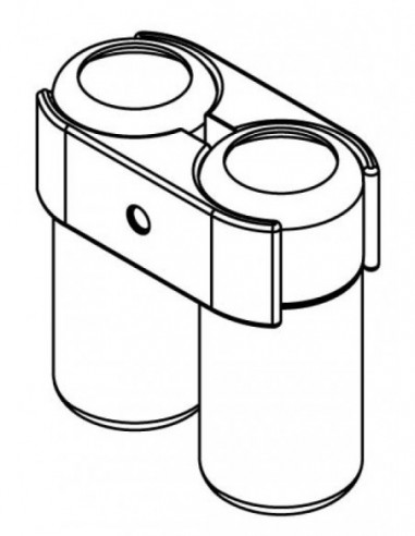 Two-sided horizontal connector for...