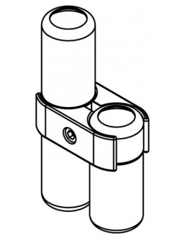 2/1 sided double connector for...