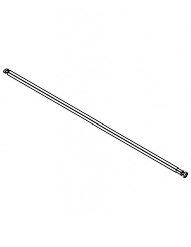 Extendable display rail for display...