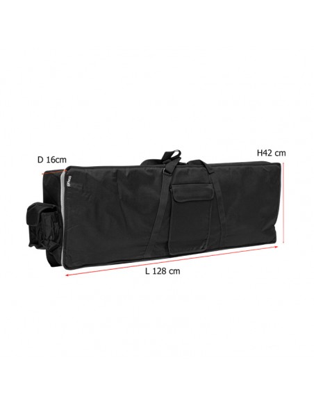 Standard black nylon bag for keyboard