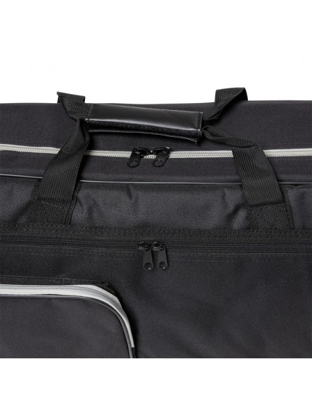 Deluxe black nylon bag for keyboard