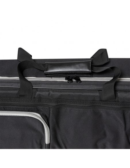 Deluxe black nylon keyboard bag