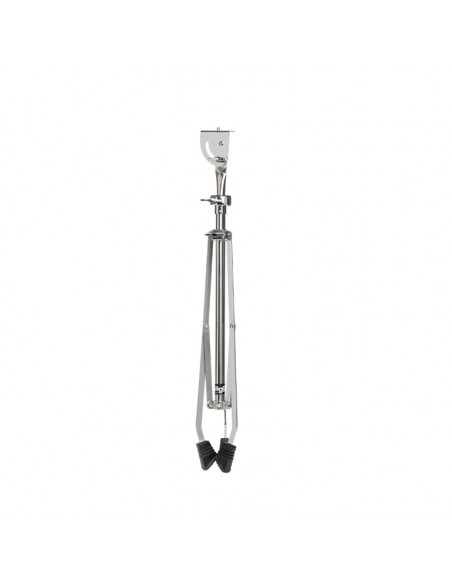 Single practice pad stand with 8mm (Euro) thread diameter