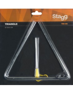 8" Triangle with beater 2