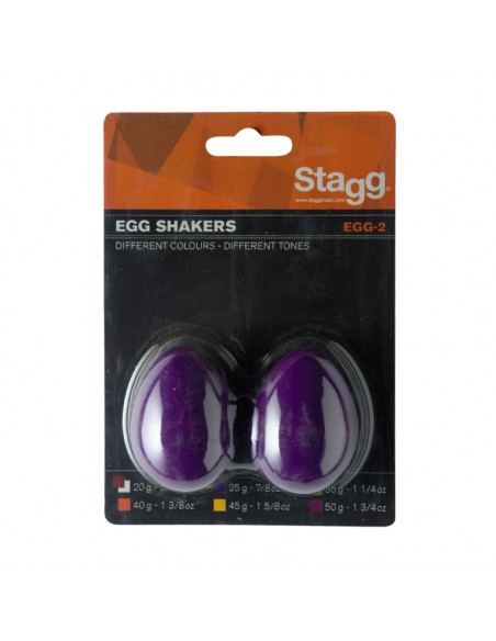 Pair of plastic Egg Shakers