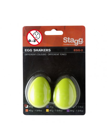 Pair of plastic Egg Shakers
