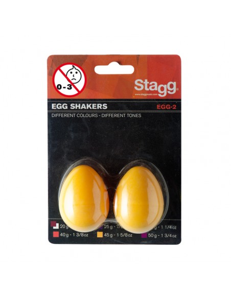 Pair of plastic Egg Shakers
