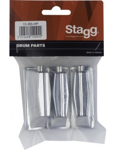 Bass drum lug (3pcs) with... 2