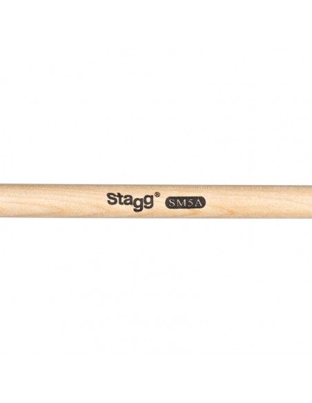 Pair of Maple Sticks/5A - Wooden Tip