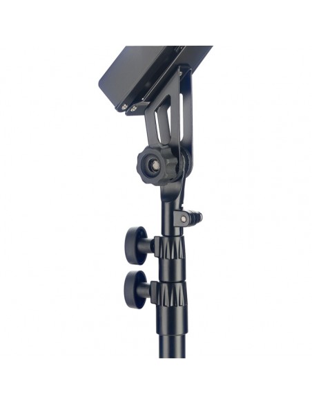 Lyra collapsible tubular music stand, 3 sections, with bag