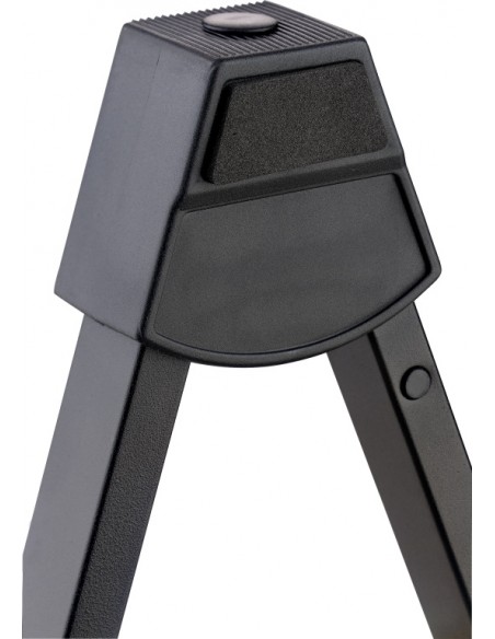 Foldable A-frame stand for acoustic, electric or bass guitar