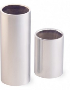 Chromed steel slide set -...
