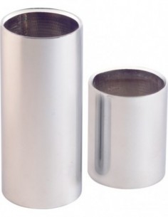 Chromed steel slide set -...