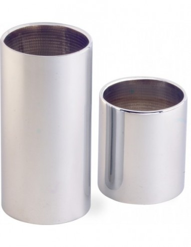 Chromed steel slide set - large