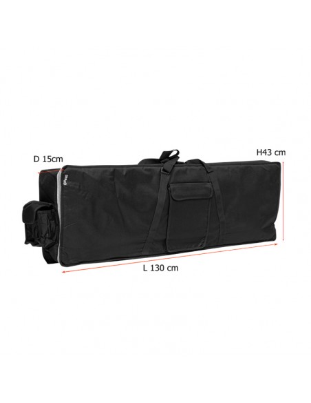 Standard black nylon bag for keyboard