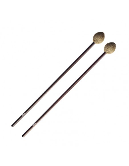 Pair of maple marimba mallets - Medium