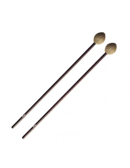 Pair of maple marimba mallets - Medium