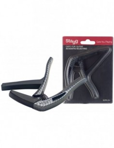 Curved trigger capo for...