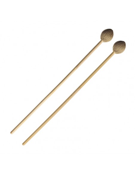 Pair of rattan vibraphone mallets - Medium