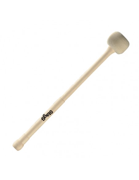 Single maple mallet for marching / orchestral drum - Medium
