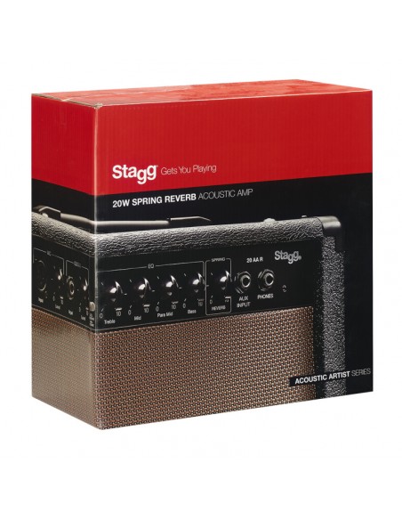 20-watt spring reverb acoustic amplifier