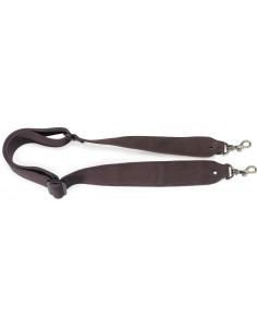 Dark brown suede strap for...