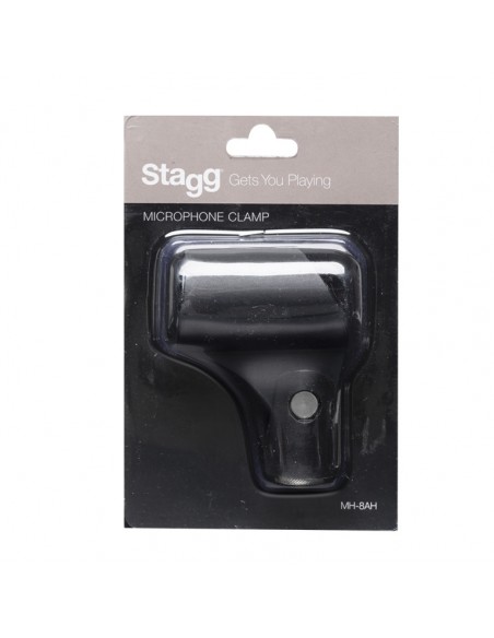 Rubber microphone clamp