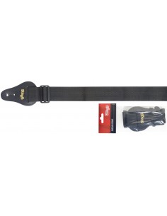 2" Black Guitar strap