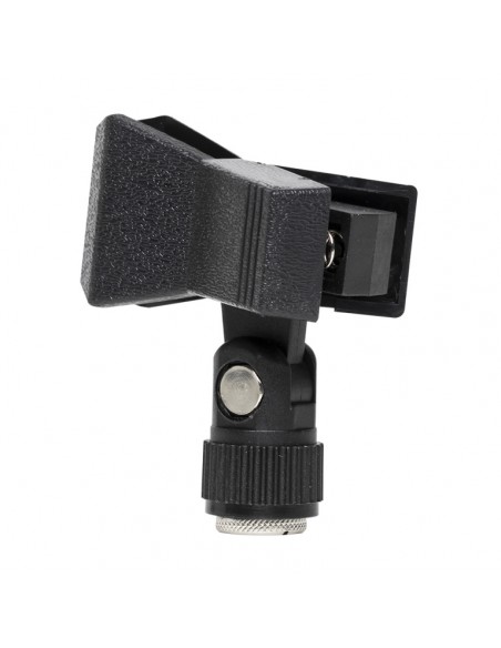 Spring loaded microphone clamp